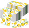 Servilletas de papel de limón, servilletas de cóctel, servilletas de cena, servilletas de papel amarillo, vajilla para fiestas de cumpleaños de niñas y niños, decoraciones de fiesta temática de frutas