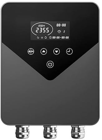 Aquachem iSAVERx Frequenzumrichter & Poolpumpensteuerung mit Touchscreen - Bis zu 80% Energie sparen - Leiser & langlebiger Poolbetrieb - Intelligente Drehzahlregelung - 230V Inverter für Poolpumpen