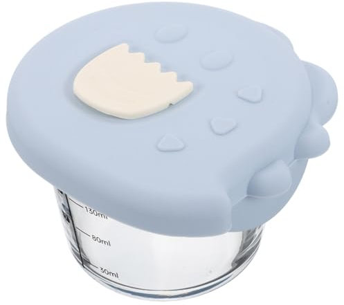 KAILIKETIY Bol Verre Pour Aliments Pour Bébés Avec Couvercle Récipient Hermétique Verre Pour Conservation Au - Bol Pratique Et Portable Pour Nourriture Des Bébés