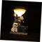 TOYANDONA Solarhundstatue Welpe Form im Freien Solargartenstatue Figur LED solarleuchten für außen Hundestatue -Lichter Garten Statue Lampe Solarhellhunddekoration Garten Rasen schmuck Harz