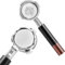 IKAPE Porte-filtre nu sans fond 54 mm pour machine Breville Barista Series BES870/880 et machines Solis Barista (panier filtrant d'une capacité de 18 g inclus)