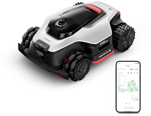 DREAME A3 AWD Pro 3500 Mähroboter, für 3500 m², EdgeMaster 2.0 | Allrad-Nabenmotoren, ohne RTK, 360° 3D-LiDAR & KI-Dual-Vision, Steigfähigkeit bis zu 80 % (38,7°), ＜ 3 cm Kantenpräzision