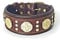 Bestia Maximus Hundehalsband, Echtleder, für große Rassen, Cane Corso, Rottweiler, Boxer, Bullmastiff, Dogo, hochwertiges Hundehalsband