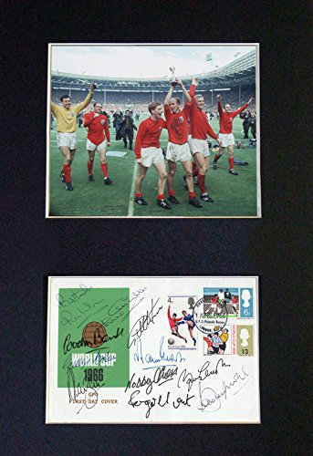 WORLD CUP 1966 Signed Autograph Mounted Photo Reproduction PRINT A4 Rare Perfect Birthday (297 x 210mm) #609 (Not Framed)