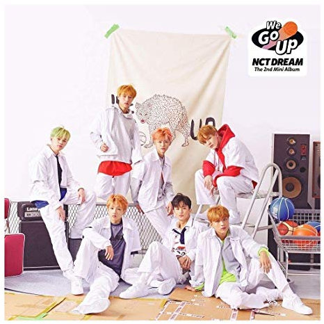 NCT Dream We Go Up CD + Fotobuch + Fotokarte + Crew-Karte + doppelseitige Fotokarte