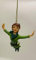 Gisela Graham Resin Peter Pan Flying Figurine 11 Centimeter Festive Decoration