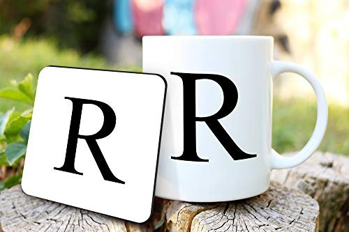 Alphabet Letter Mug Cup Initial A Coffee/Tea Gift Endless Prints LTD (R)