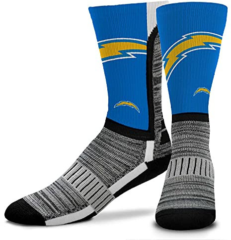 For Bare Feet FBF - Socken Zoom V Curve - Los Angeles Chargers - NFL - Grösse: L