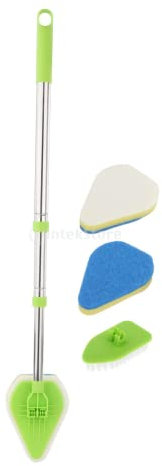 Cepillo de limpieza para bañeras, bañeras, duchas, terrazas, suelos.