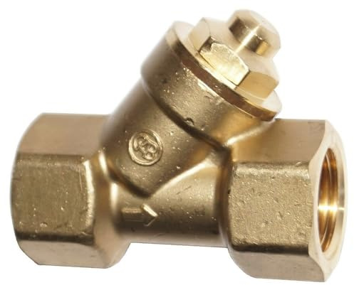 Schrägsitz Rückschlagventil Messing Rückflußverhinderer versch. Größen 3/8 - 2 (1/2)