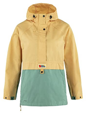 Fjällräven Damen Vardag Anorak, Mais Yellow/Aloe Green, XS