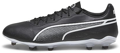 Puma Unisex Adults King Pro Fg/Ag Soccer Shoes, Puma Black-Puma White, 3.5 UK