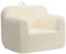 BEJOY Kindersofa - Ultra-Weicher Schaumstoff Gefüllter Kindersessel, Kuscheliger Sherpa Lesecouch für Mädchen und Jungen - Creme