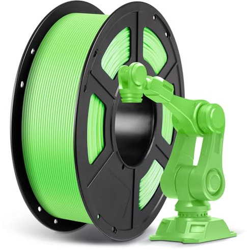 ANYCUBIC PETG Filament 1,75 mm, Maßgenauigkeit +/- 0,02 mm, 3D-Druck-Filament für 3D-Drucker, Vakuumverpackung, Ordentliche Spule, Grün 1KG