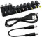 10 Stücke Universal DC Netzteil Adapter, KUOQIY 5.5x2.1mm 90Winkel DC Hohlstecker Adapter mit 2 Stücke Kabel, für Ventilatoren, Router, Schreibtischlampen, Computer