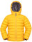 Mountain Warehouse Seasons Steppjacke für Kinder - Ultraleichte, warme, wasserdichte Steppjacke. Jungen & Mädchen Winterjacke mit Kapuze & Reißverschluss Gelb Kinder 116 DE (5-6 Jahre)