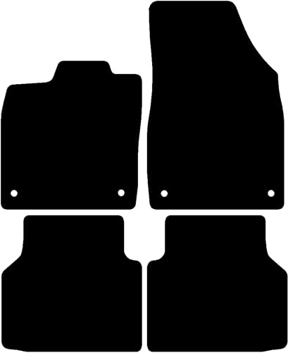 Kovvar Fußmatten passend für Volkswagen ID.4 2020-2025 | Qualität: Basic