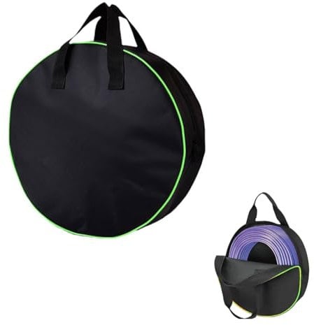 Bamyli Ev Cable Bag,40cm Cable Storage Bag Large,Waterproof Portable Ev Cable Storage Bag,Large Capacity Car Hose Storage Bag with Double Handle for Caravan, Campervan