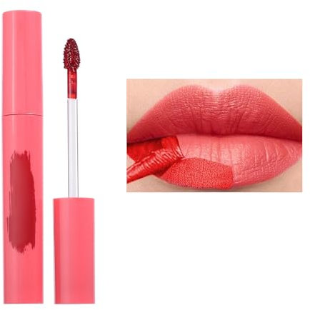 Peel Off Lip Stain Lip Tint, Lip Stain, Matte Lip Gloss Long Lasting Waterproof Liquid Lipstick, Non-Stick Cup Lip Tint Tear-Off Lip Gloss Makeup 02#