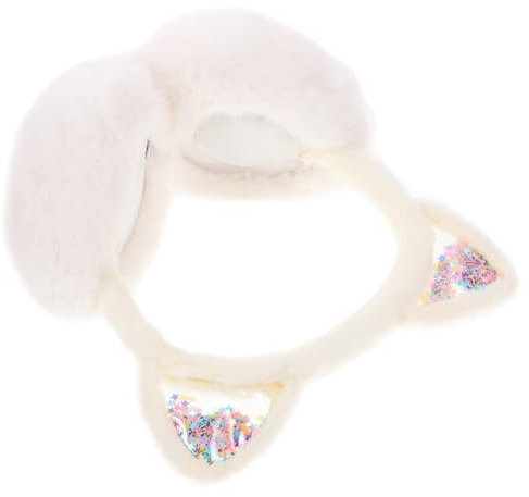 ANDRESLAD Paraorecchie Invernali Bambina in Morbido Con Orecchie Di Gatto Protezione Termica Per Ragazzo Ragazza Ragazza Scaldaorecchie Soffice e Caldo Per Freddo Invernale