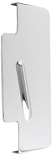 Riloer Cache-bornes de batterie de moto, couvercle de protection de batterie de moto, couvercle de batterie de moto compatible avec Harley-Davidson Dyna, chromé