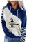 Generisch Kapuzenpullover Damen Farbblock Langarm Winterpullover Lustig Pullover Oberteile Lässig Sweatshirt mit Kapuze Teenager Vintage Hoodie Aufdruck Damenpullover Sport Kapuzenpulli Langarmshirt