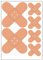 Daged Pflaster Aufkleber - Carstyling Sticker Set - 6 Stück - Tuning - PKW - Auto Motorrad Quad Bike JDM OEM Racing Fun