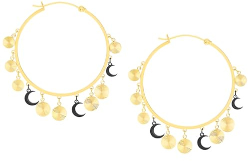 Wildcat Ohrringe - Celestial Hoops | Chirurgenstahl 316L - hautverträglich, langlebig, wasserfest