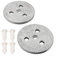Choisissez entre 1 ou 2 plaques d'anode en zinc pour une gestion efficace de la piscine (2 pièces)