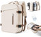SEAFEW Mochila de viaje al vacío Cabina Avion 40x20x25 para Ryanair Mochila de Viaje para Mujer Bolsa de Cabina Equipaje de Mano Mochila de Senderismo Mochila Cabina Mochila,I2-Marrón beige