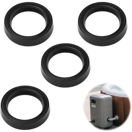 Knocery Junta de entrada y salida Compatibilité Intex Pure Spa, SSP-H-20-M/SSP-H-20-1C Compatible - 11699 Anillos de sellado de silicona de repuesto para jacuzzi y piscina | Previene fugas