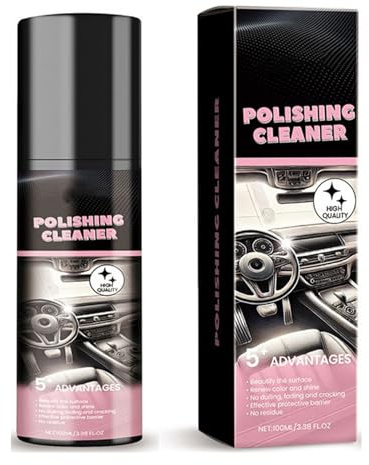 AMISENK Auto Interni Chiarificatore Spruzzi Pulizia Automatica Brilla Restorer Pulisce Lucida Pelle Gomma Per Auto Senza Acqua