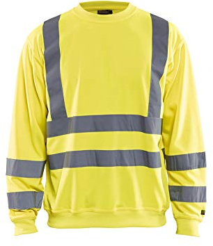 Blaklader 33411974 SWEATSHIRT HIGH VIS, Gelb, grootte 5XL