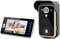 YLXD Kit Videocitofonico Campanello Kit Citofono Campanello Smart Videocitofono Intercom Wireless con 7 Pollici LCD Funzione di Visione Notturna