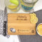 eBuyGB Personalised Wooden Gin & Tonic Chopping Board Gift, Small Serving Board, Laser Engraved Chopping Board, Let The Fun Begin