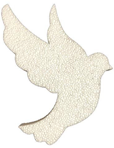 DecoPorex - Taube 20 cm hoch EPS Dekoration - 0423