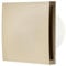 Stylish Bathroom Extractor Fan 150mm / 6 Kitchen Ventilator with Front Cover (with Timer, Gold)