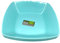 ECO Durable Large Plastic Square Bowls Set of 4 | 24cm x 24cm – Cereal Bowl for Kids | Reusable Square Bowls for Parties | BPA-Free Stackable Plastic Serving Bowls (Turquoise, Large)
