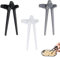 JeoPoom 3 Stück Fingerstäbchen für Gamer, Finger-EssstäBchen, Lazy Assistant Snack-Finger-Essstäbchen, Hand-Free Snack Finger Chopsticks, für Gamer Hilfsstäbchen