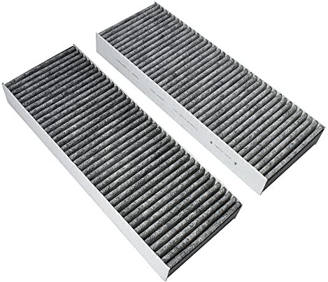 AllSpares Aktivkohlefilter für Kochfelder geeignet für Bora Basic/BAKFS und BIU/BHU/BFIU/GP4 (338x123x42mm) (2 Stück)