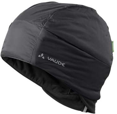 VAUDE Unisex Bike Warm Cap Plus Unterziehmütze, Schwarz, M EU