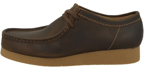 Clarks Herren Wallabee Evo Waxy Leather Beeswax Schuhe 44 EU