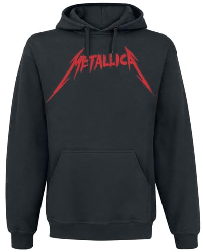 Metallica Skull Screaming Red 72 Seasons Männer Kapuzenpullover schwarz