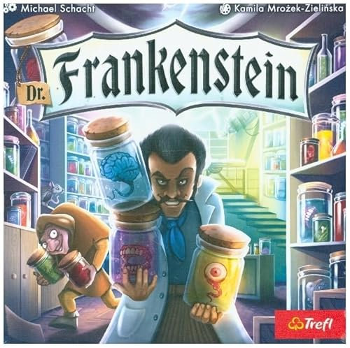 Trefl Dr. Frankenstein Family Game, Planning, Strategy, Game for Adults and Children from 8 Years