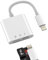 Lector de tarjetas SD para Iphone(2 en 1) para Apple Cargador Adaptador Memoria Externa Cámara TF Memoria Tarjeta Micro Cámara Reader para Ipad Lightning Cable Jack Accesorio 14 13 12 11 Conector