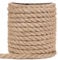 tenn well 12mm Jute Rope, 66 Feet Thick Garden Jute Twine String for DIY Cat Scratcher, Gardening, Bundling and Craft Decoration (Brown)