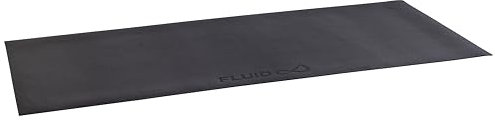 Fluid Rower Bodenschutzmatte Anti-Slip, Schwarz, Rudergerät-Schutzmatte, Trainingsmatte, Anti-Rutsch-Matte, Geräuschdämpfende Matte