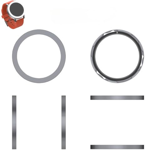 Smartwatch-Metallgehäuse für Nothing CMF Watch Pro 2, flach, einfarbig, Ersatz-Hartschale