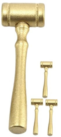 DIYEAH 4stücke Holz Richter Hammer Auktionshammer Gericht Hammer Requisite Für Junge Mädchen Spielzeug Cosplay