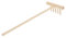 TOYANDONA Zen Garden Rake Meditationswerkzeug Sand Rechen Garten deko Zen Garten Werkzeug Meditatives Werkzeug Sandkasten Miniaturen Rechen Kleiner Handrechen Sandkastenrechen hölzern Beige